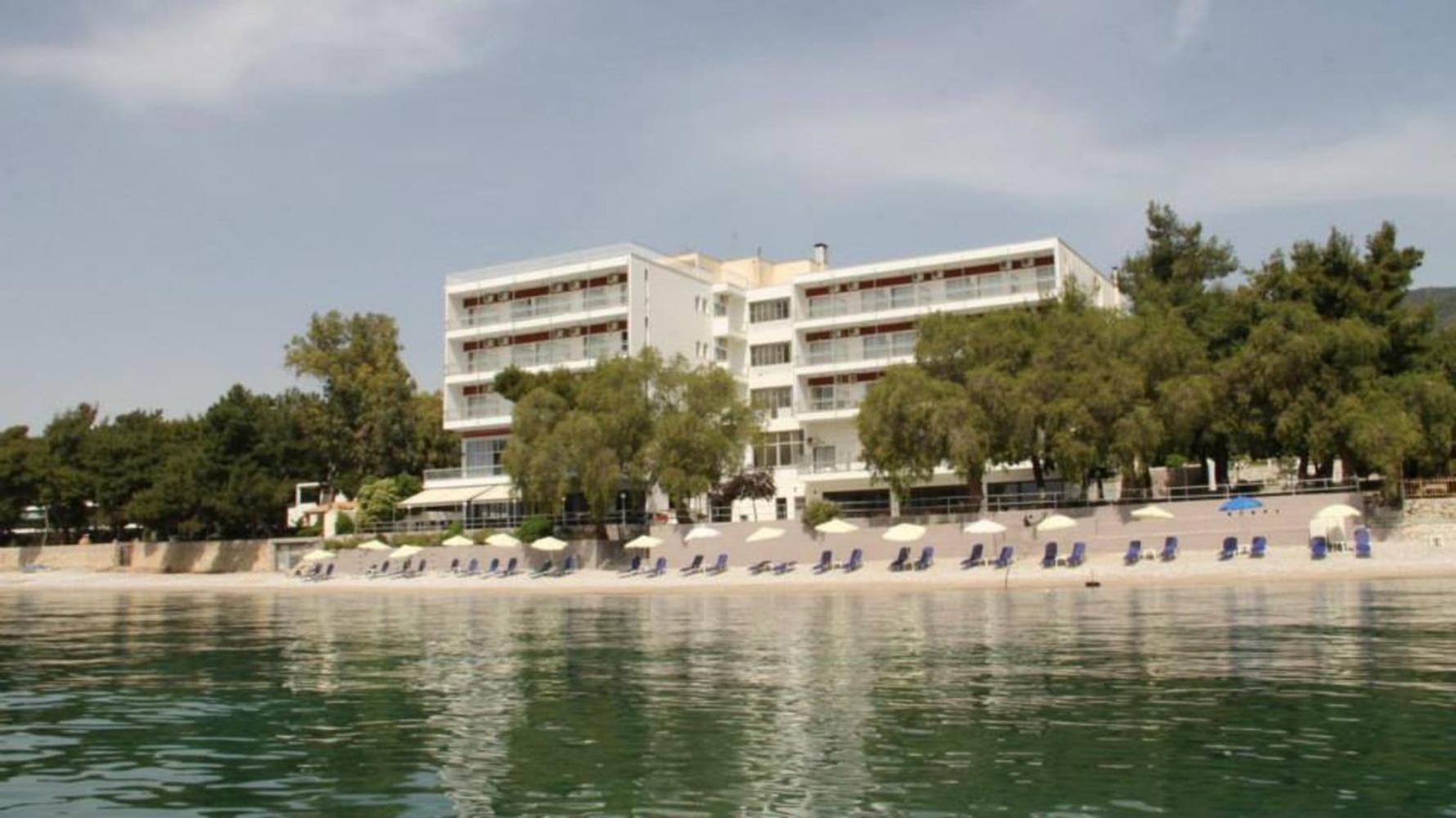 Siagas Beach Hotel Agii Theodori Exterior foto